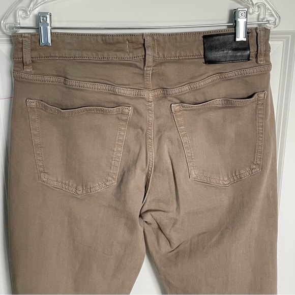 DL1961 Russell Slim Straight Leg Jeans tan 35732 - Picture 7 of 12